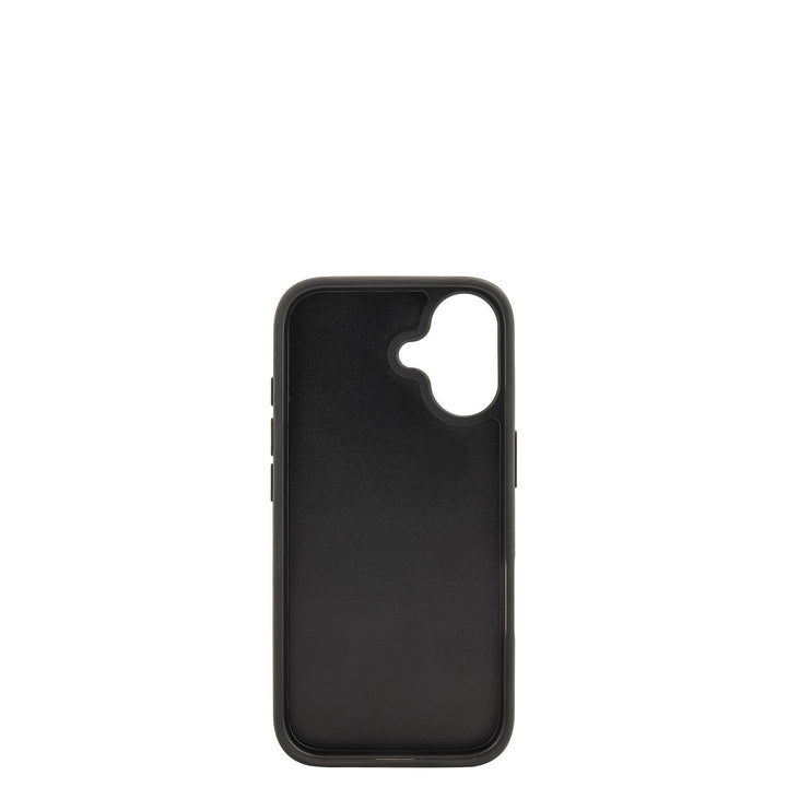 Monogram Leather Mobile Case - Walnut