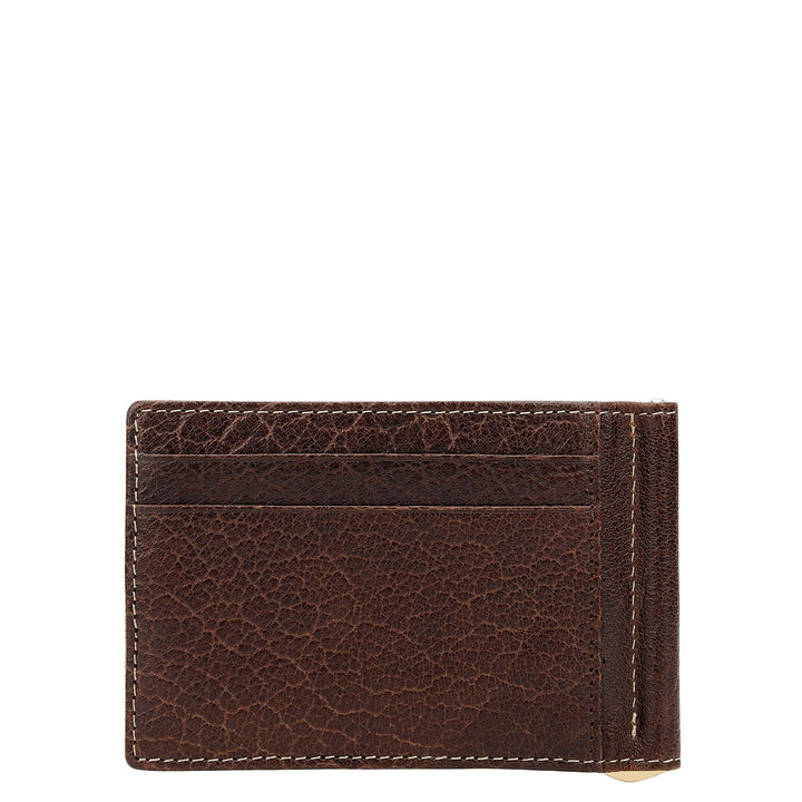 Classic Money Clip - Brown