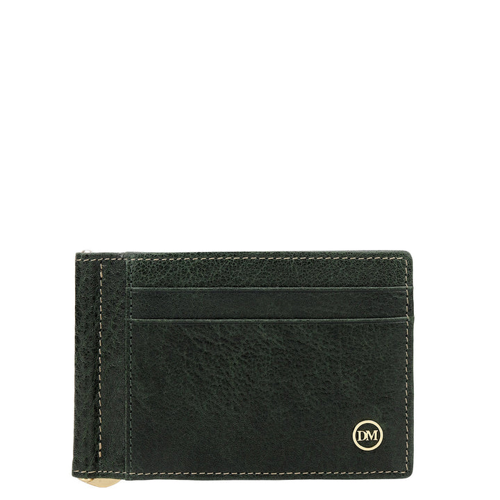 Classic Money Clip - Petrol Green