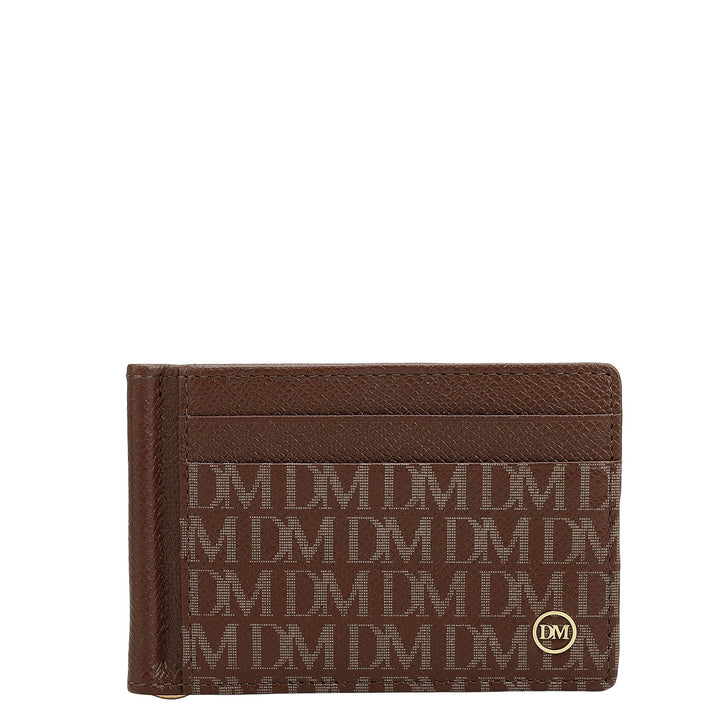 Monogram Franzy Leather Money Clip - Date