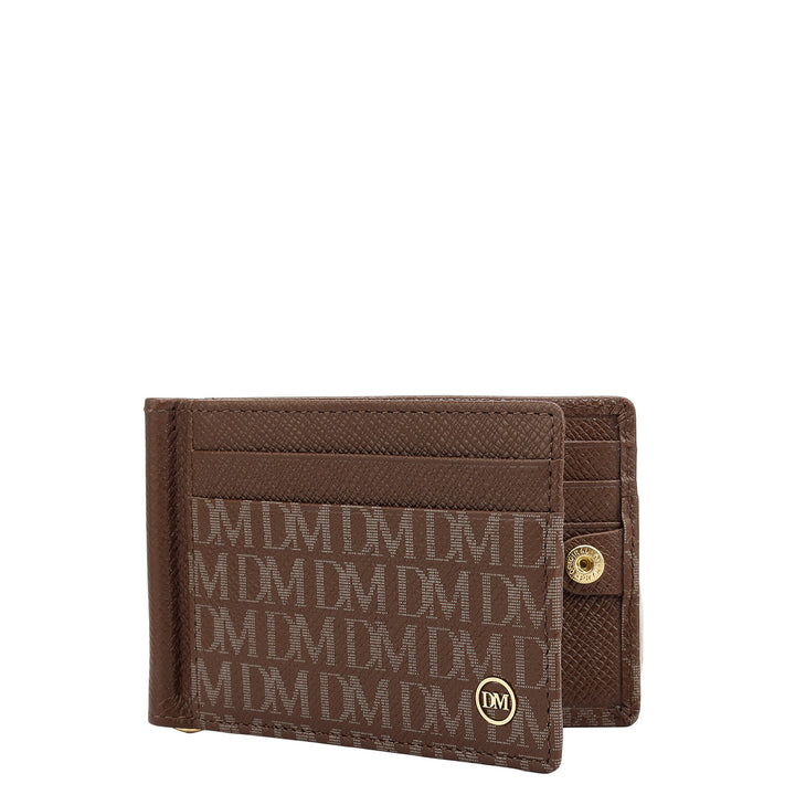 Monogram Franzy Leather Money Clip - Date