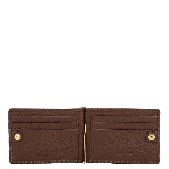 Monogram Franzy Leather Money Clip - Date