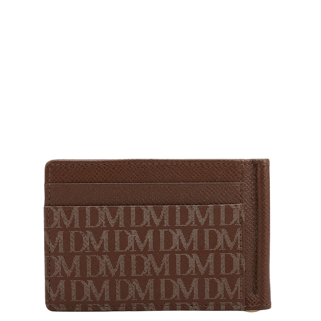 Monogram Franzy Leather Money Clip - Date