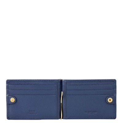 Croco Franzy Leather Money Clip - Stardust