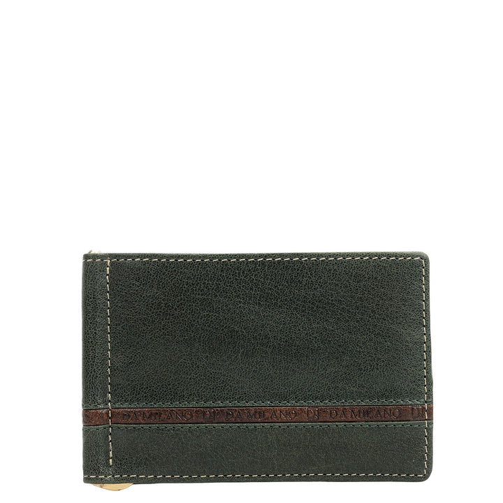 Classic Money Clip - Petrol Green