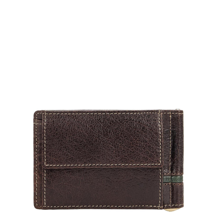 Classic Money Clip - Brown