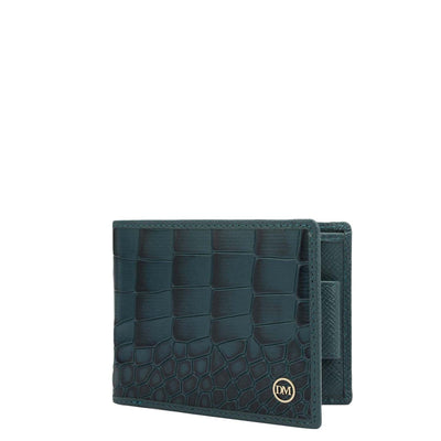 Croco Leather Money Clip - Octane
