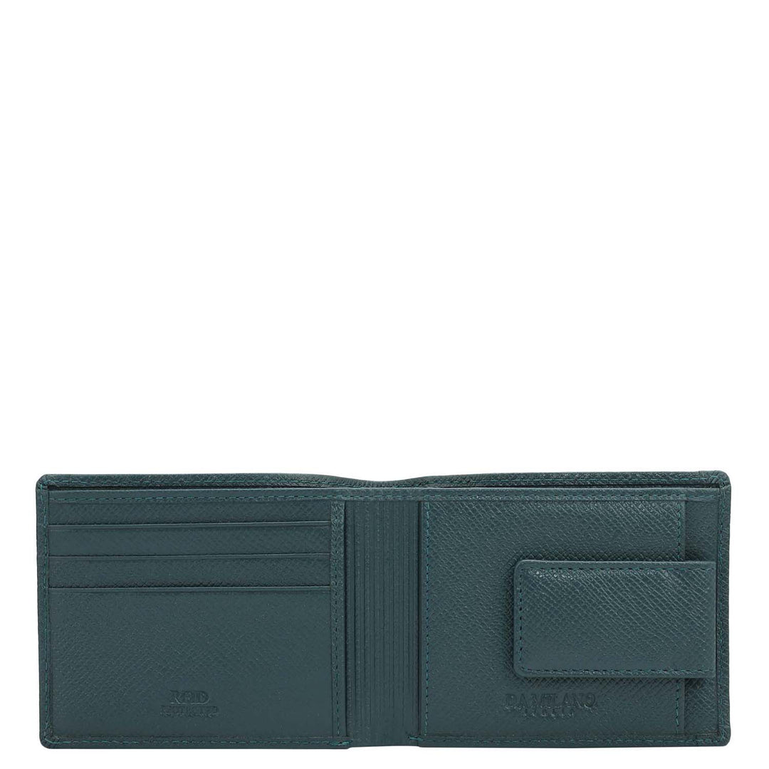Croco Leather Money Clip - Octane