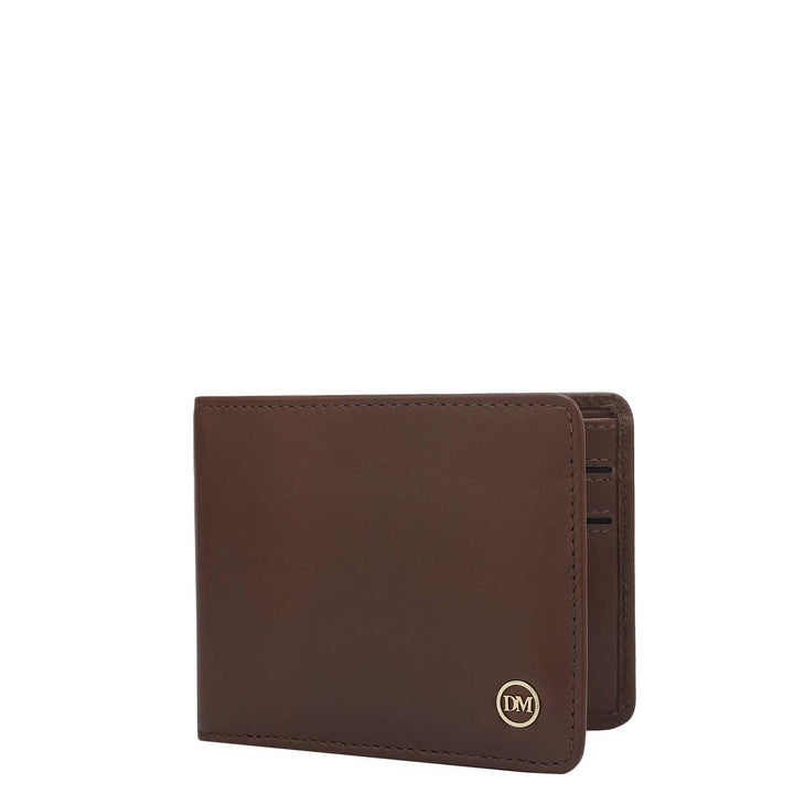 Calf Leather Money Clip - Brown