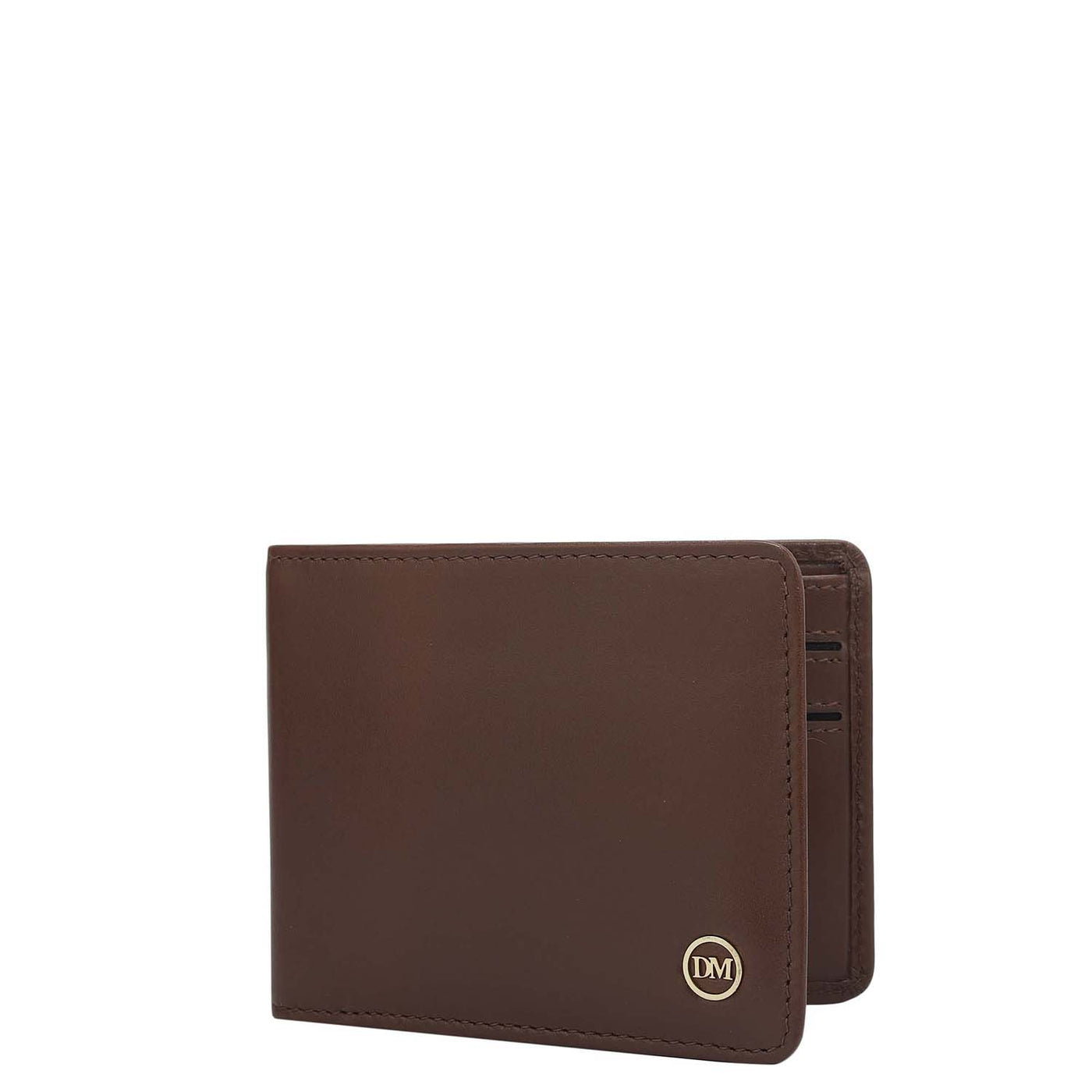 Calf Leather Money Clip - Brown