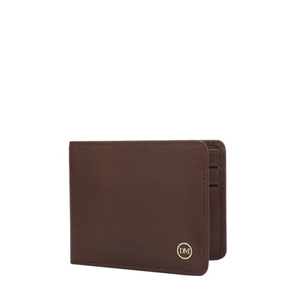 Calf Leather Money Clip - Brown
