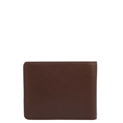 Calf Leather Money Clip - Brown