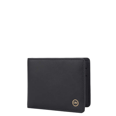 Calf Leather Money Clip - Navy