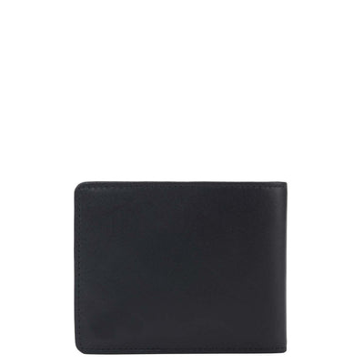 Calf Leather Money Clip - Navy