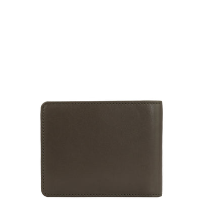 Calf Leather Money Clip - Olive