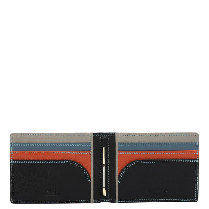 Prisme Money Clip (M)- Navy & Sky Blue