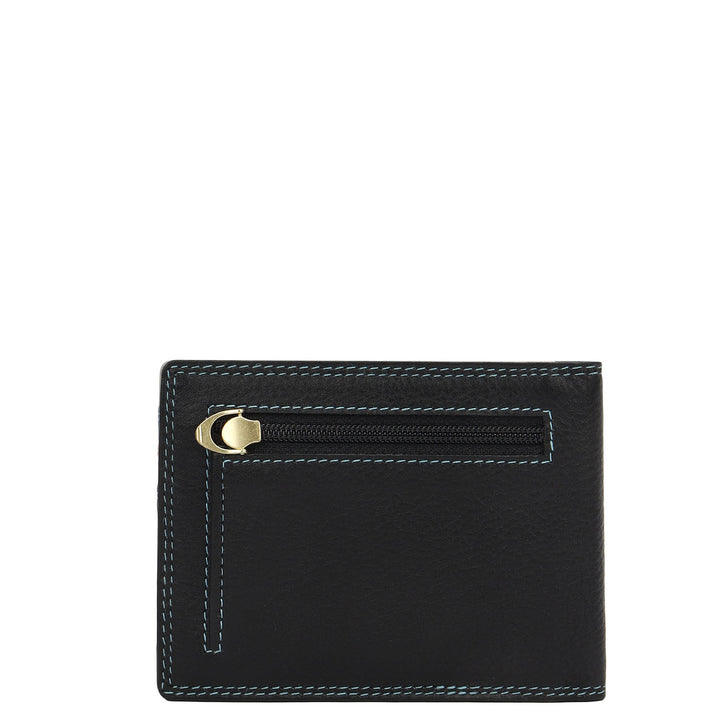 Prisme Money Clip (M)- Navy & Sky Blue