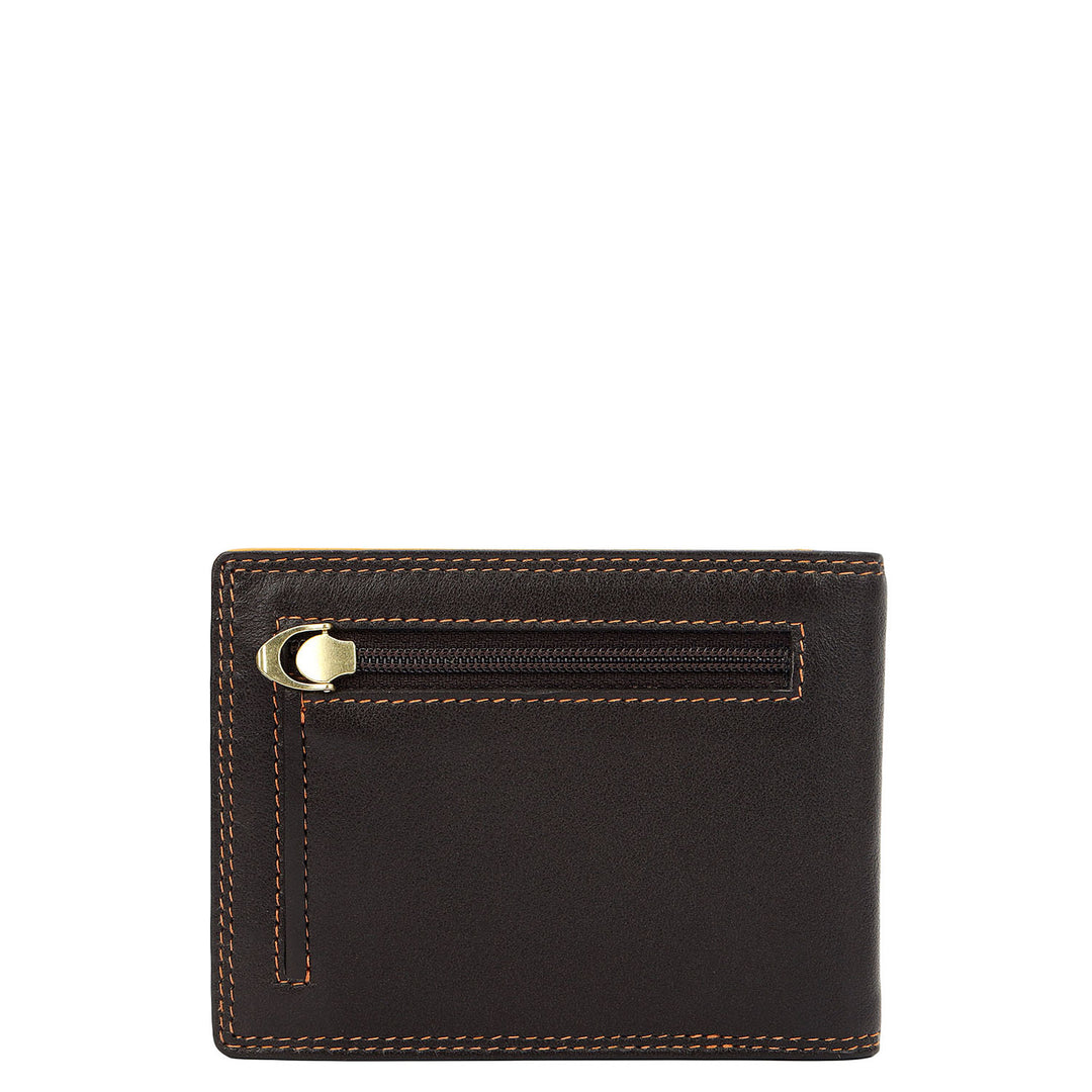 Prisme Money Clip (M)- Navy & Sky Blue