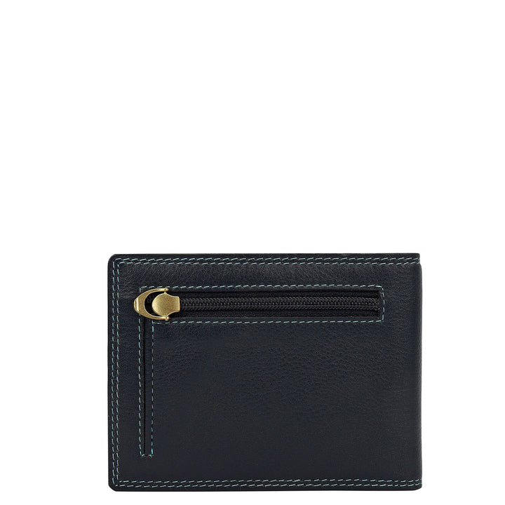 Prisme Money Clip (M)- Navy & Sky Blue