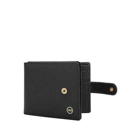 Franzy Leather Money Clip - Black