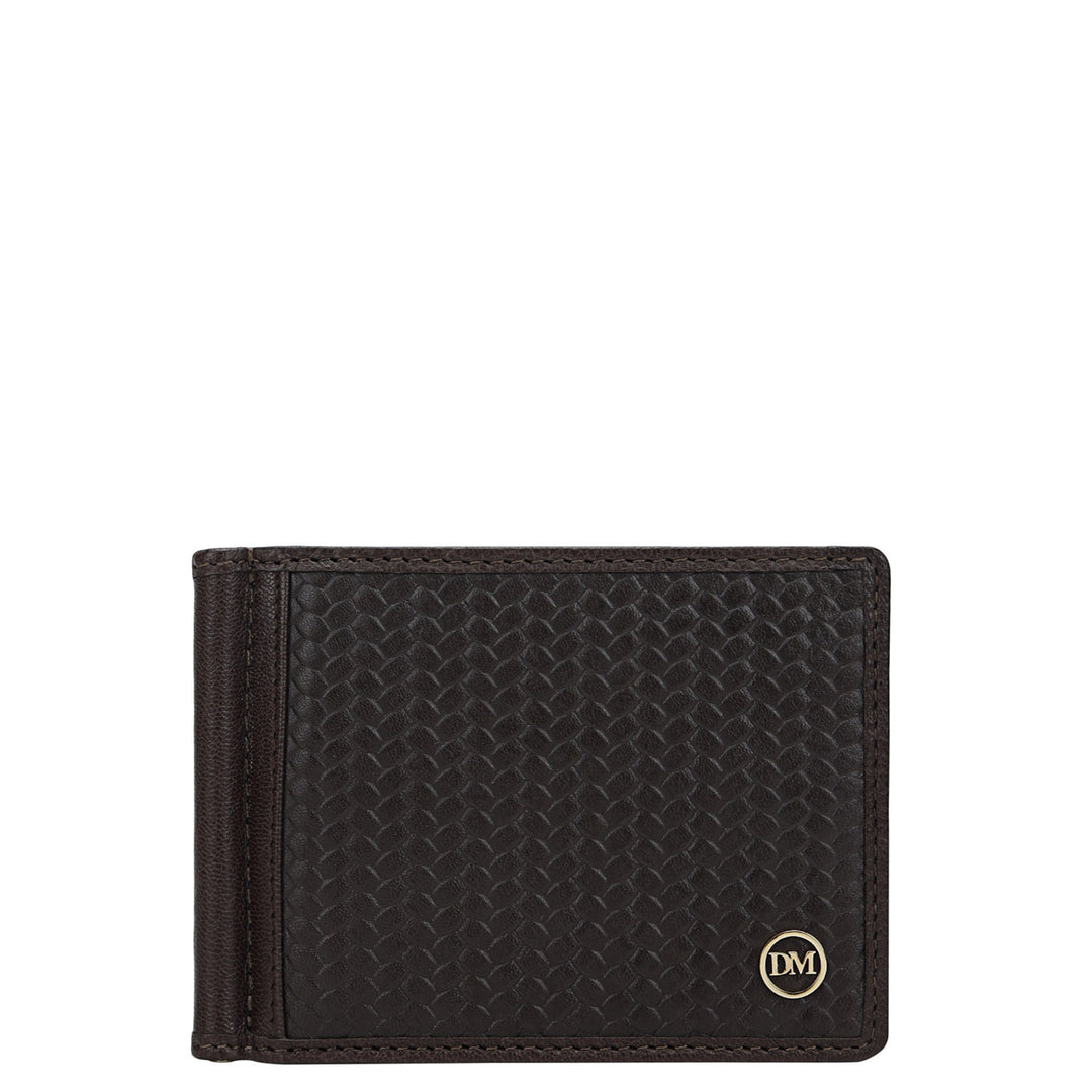 Imprint Money Clip - Brown