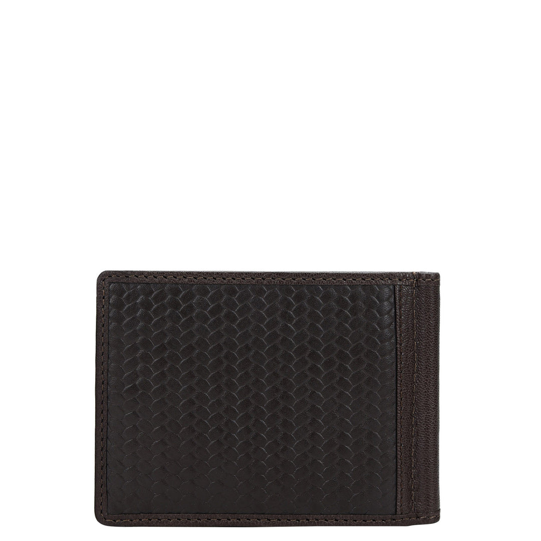 Imprint Money Clip - Brown
