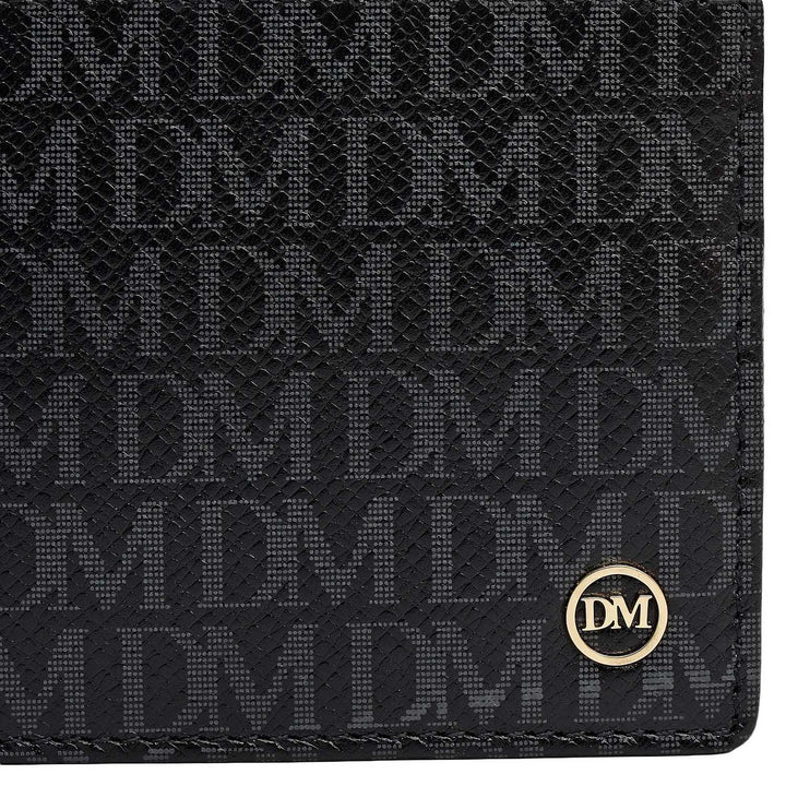 Monogram Leather Money Clip - Black