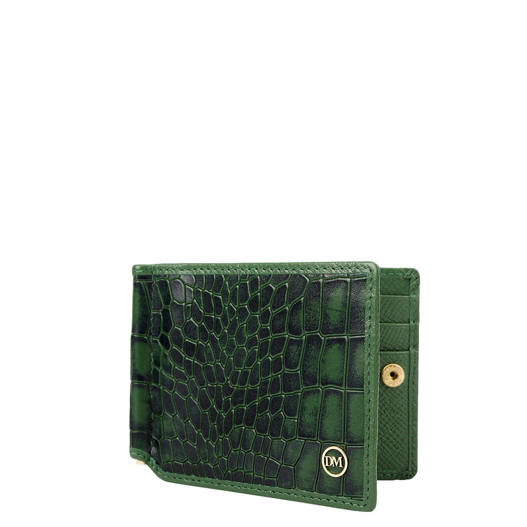 Classic Money Clip - Emerald Green