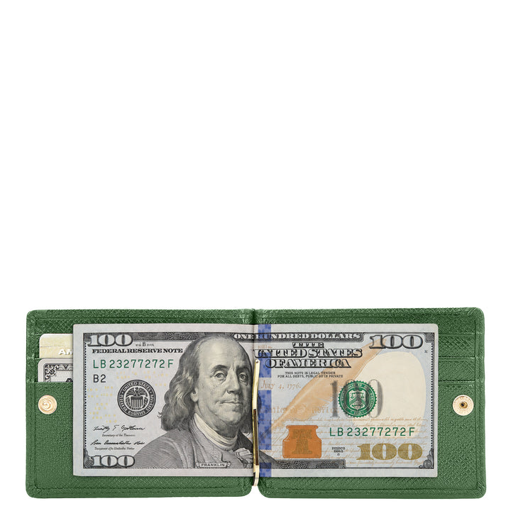 Classic Money Clip - Emerald Green