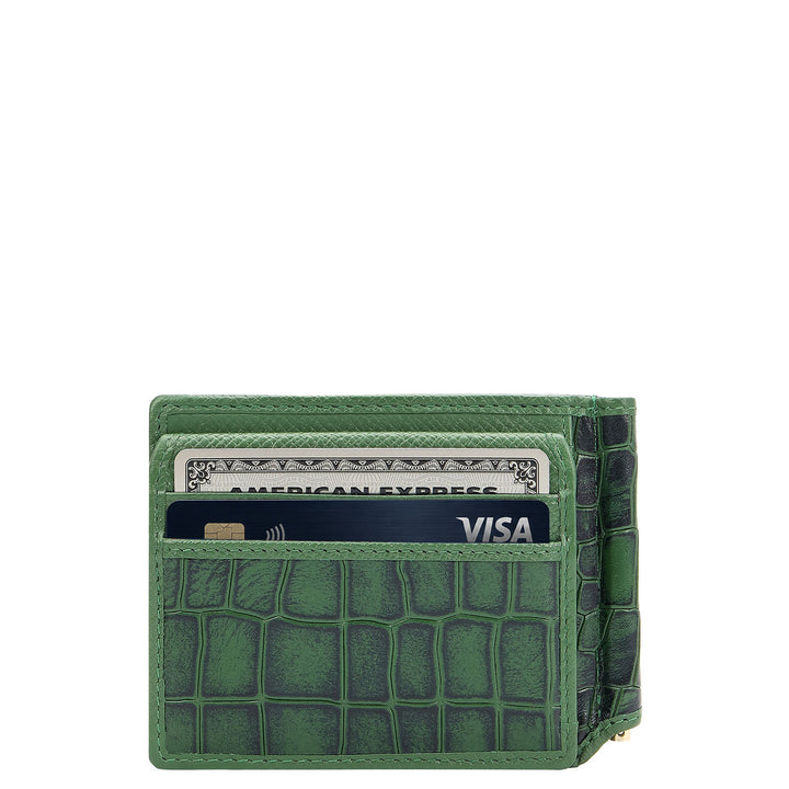 Classic Money Clip - Emerald Green