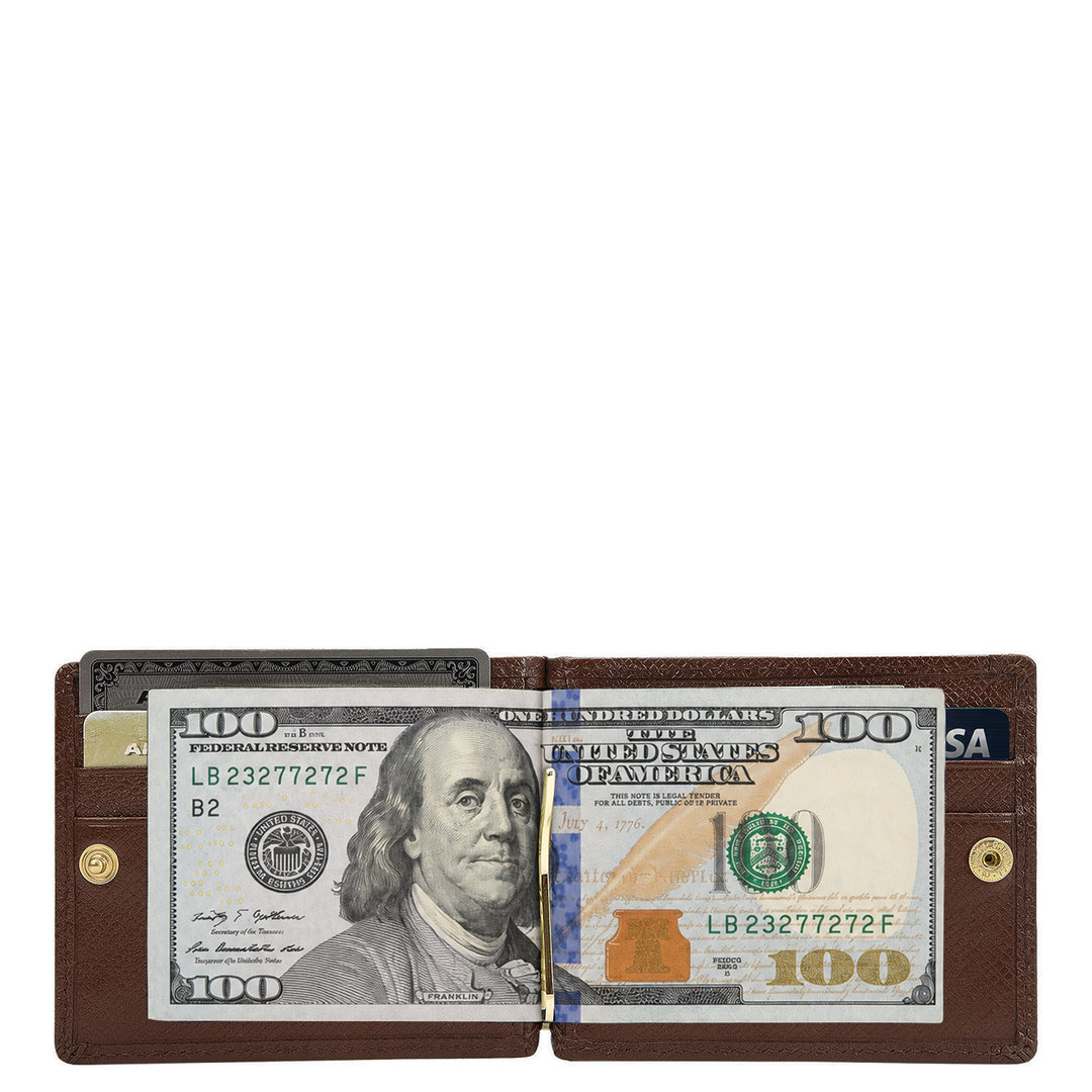 Classic Money Clip - Walnut