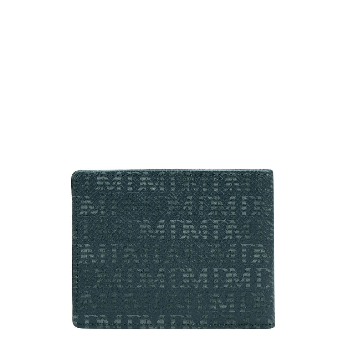 Monogram Leather Money Clip - Octane