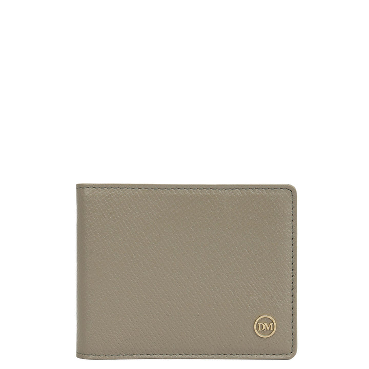 Franzy Leather Money Clip - Stone Grey