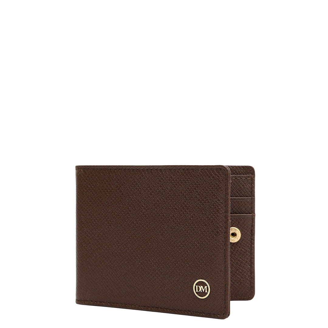 Franzy Leather Money Clip - Walnut