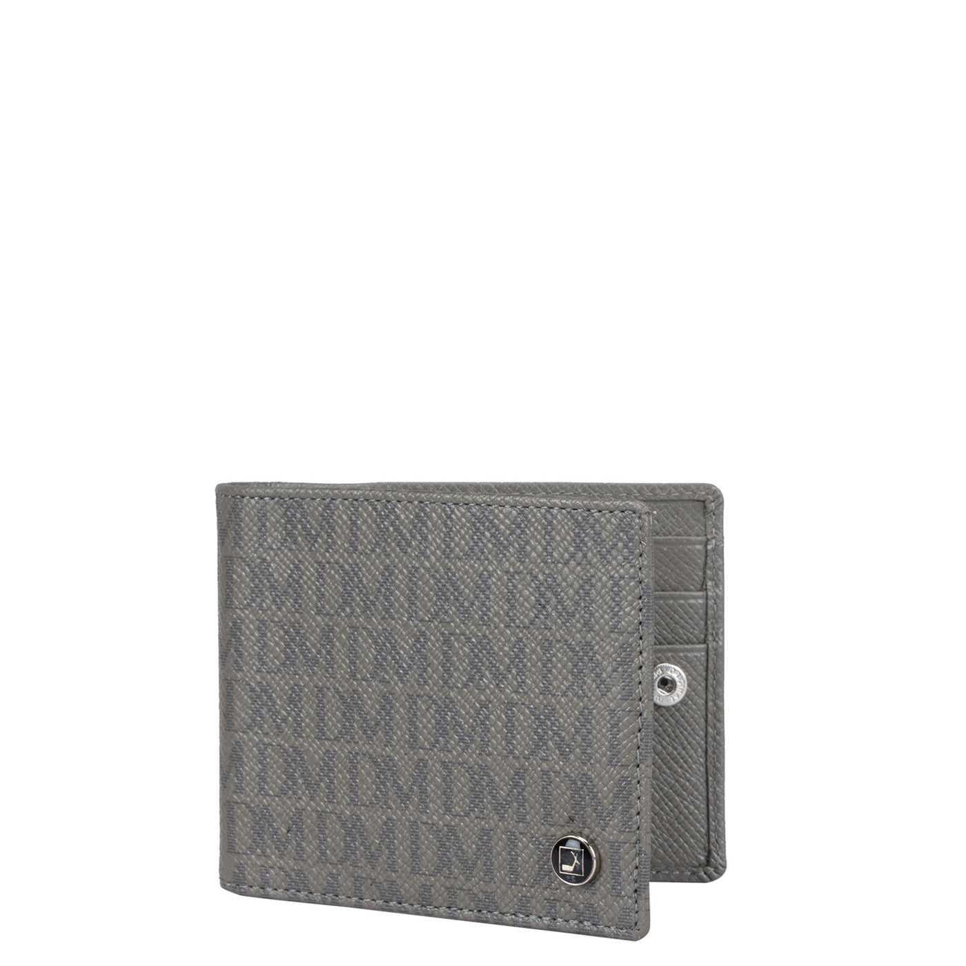 Monogram Franzy Leather Money Clip - Fossil