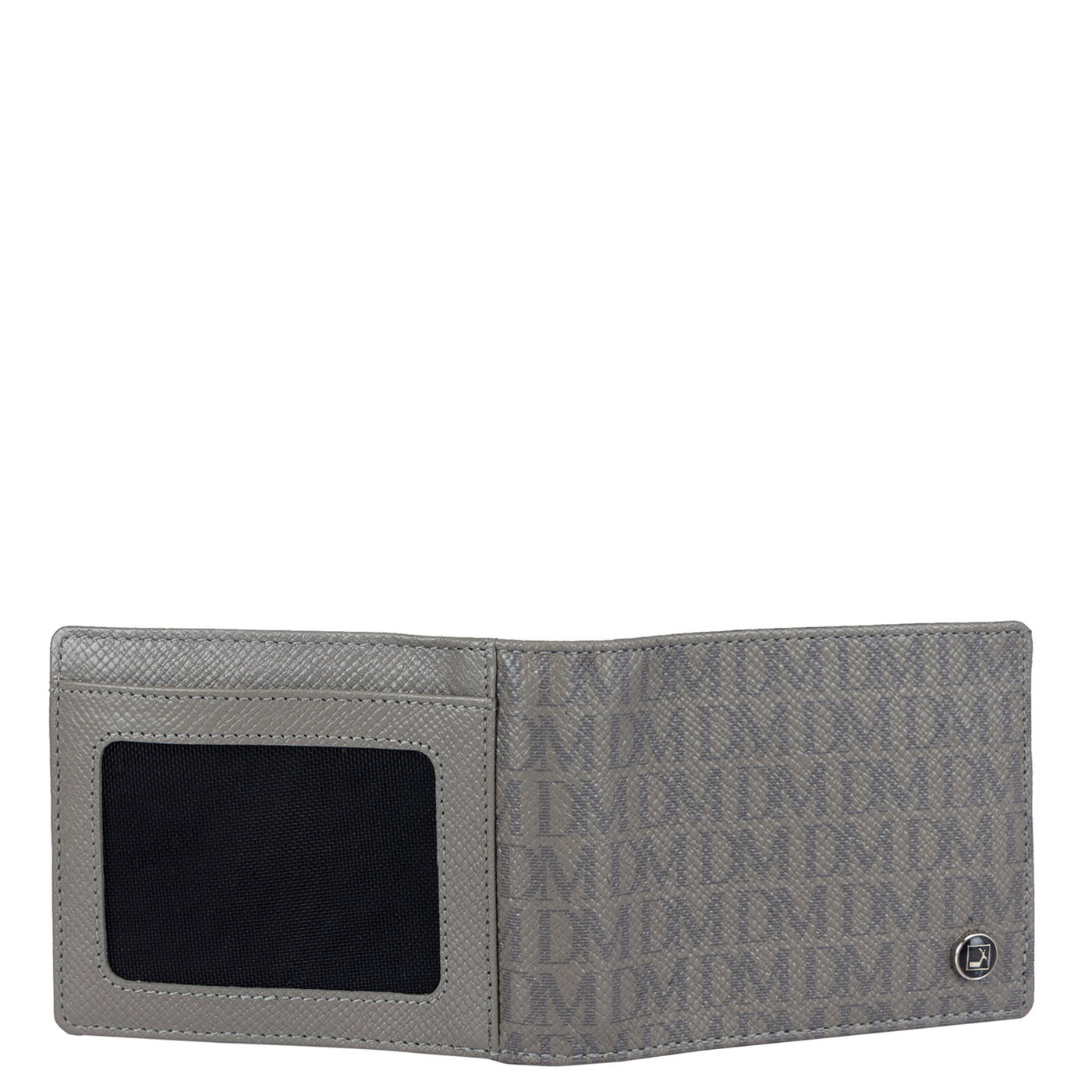 Monogram Franzy Leather Money Clip - Fossil