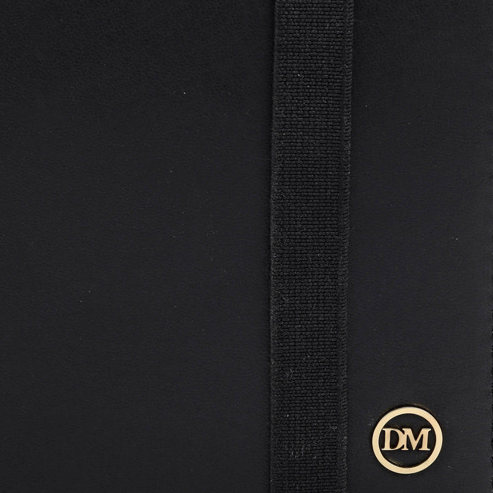 Calf Leather Money Clip - Black