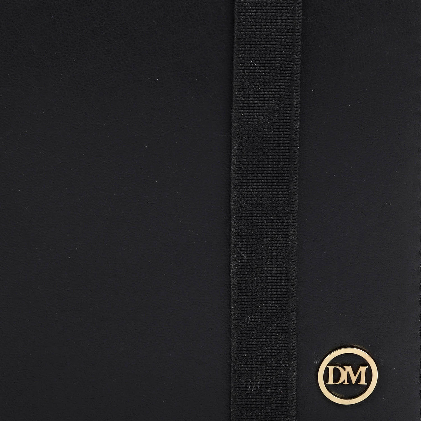 Calf Leather Money Clip - Black