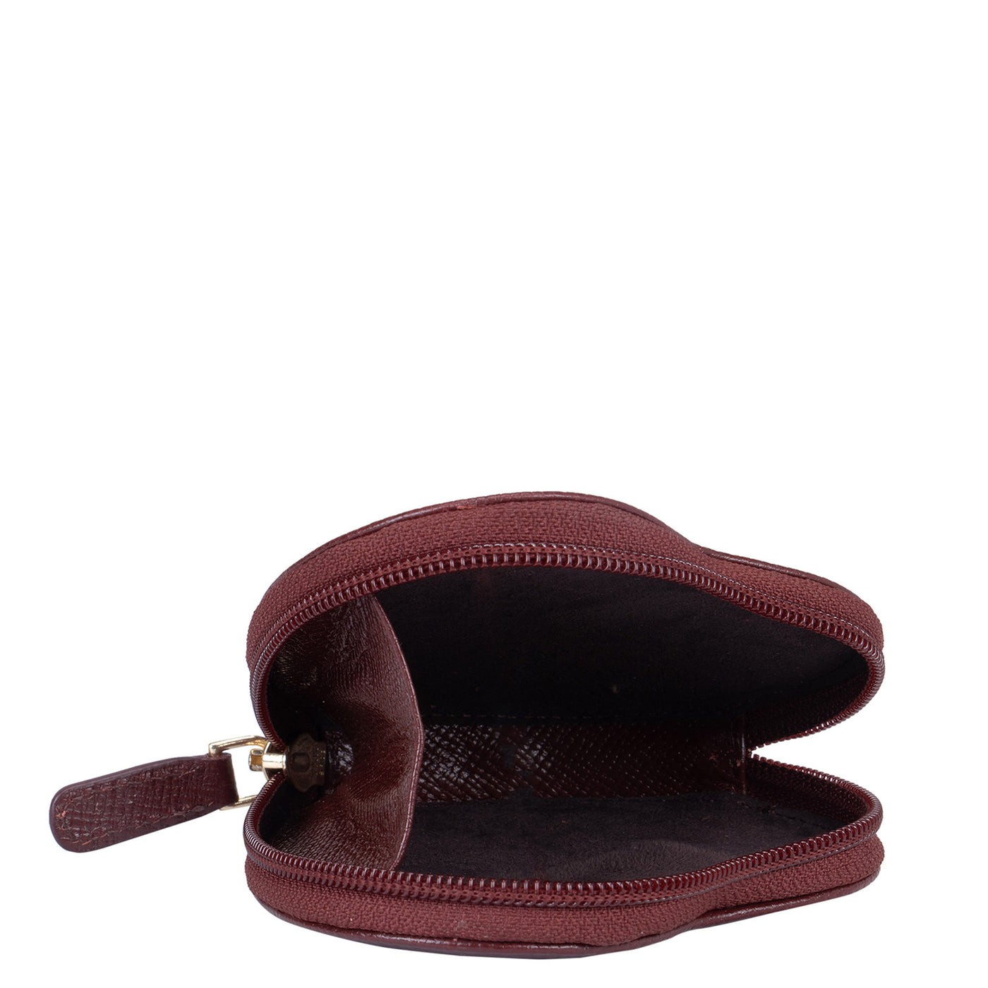 Small Franzy Leather Multi Pouch - Blood Stone