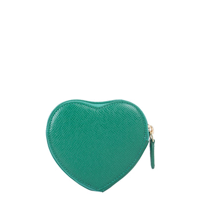 Franzy Leather Multi Pouch - Green