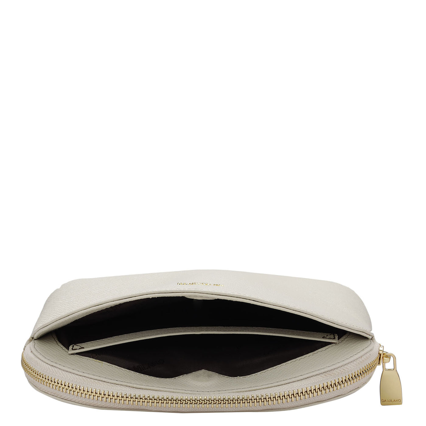 Franzy Leather Multi Pouch - Cream