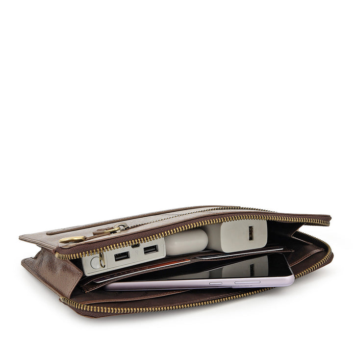 Classic Multi Pouch - Walnut