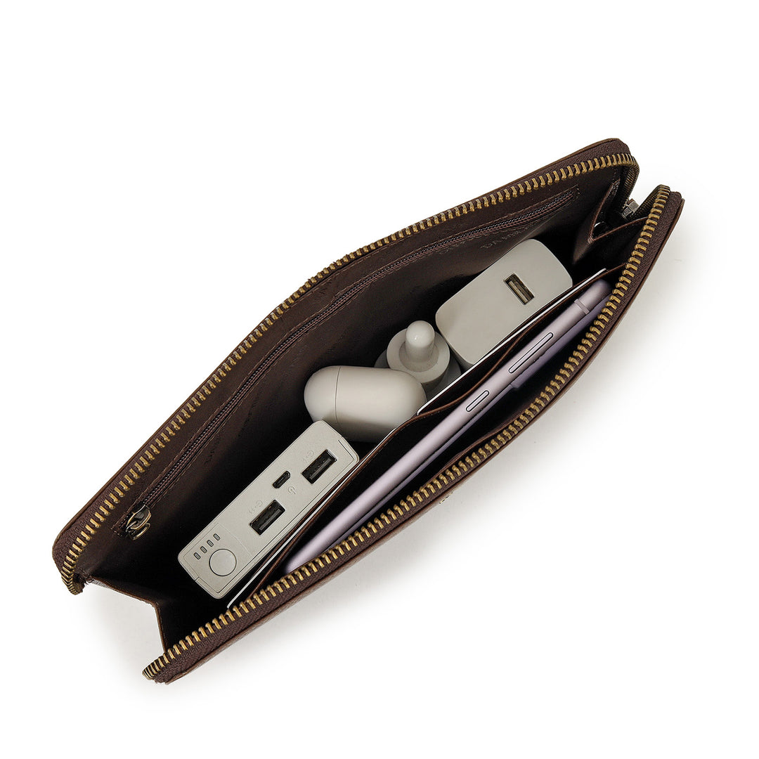 Classic Multi Pouch - Walnut