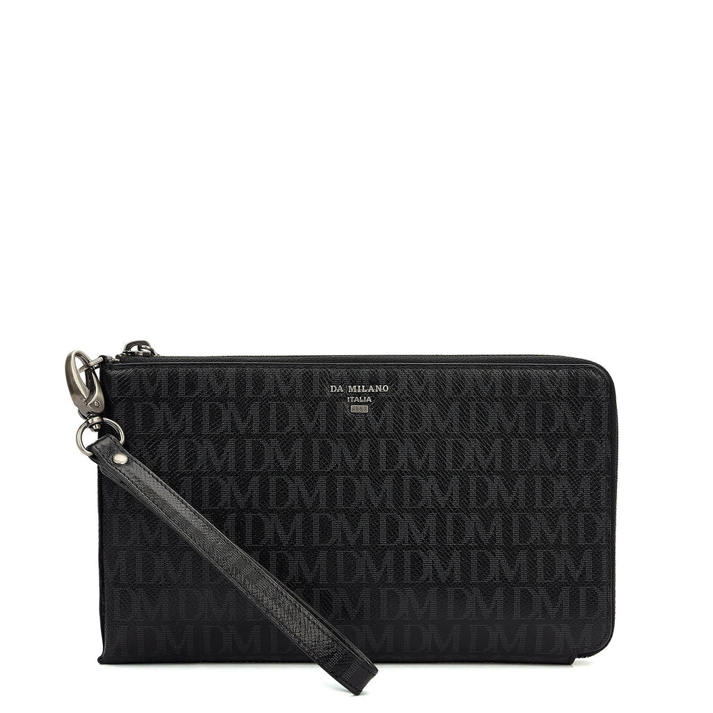 Monogram Multi Pouch - Walnut – Da Milano