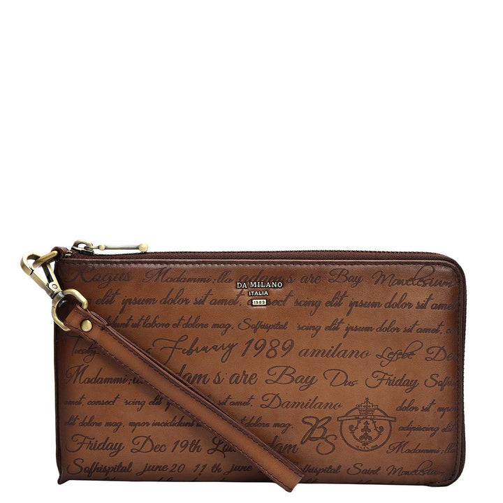 Signato Leather Multi Pouch - Cognac