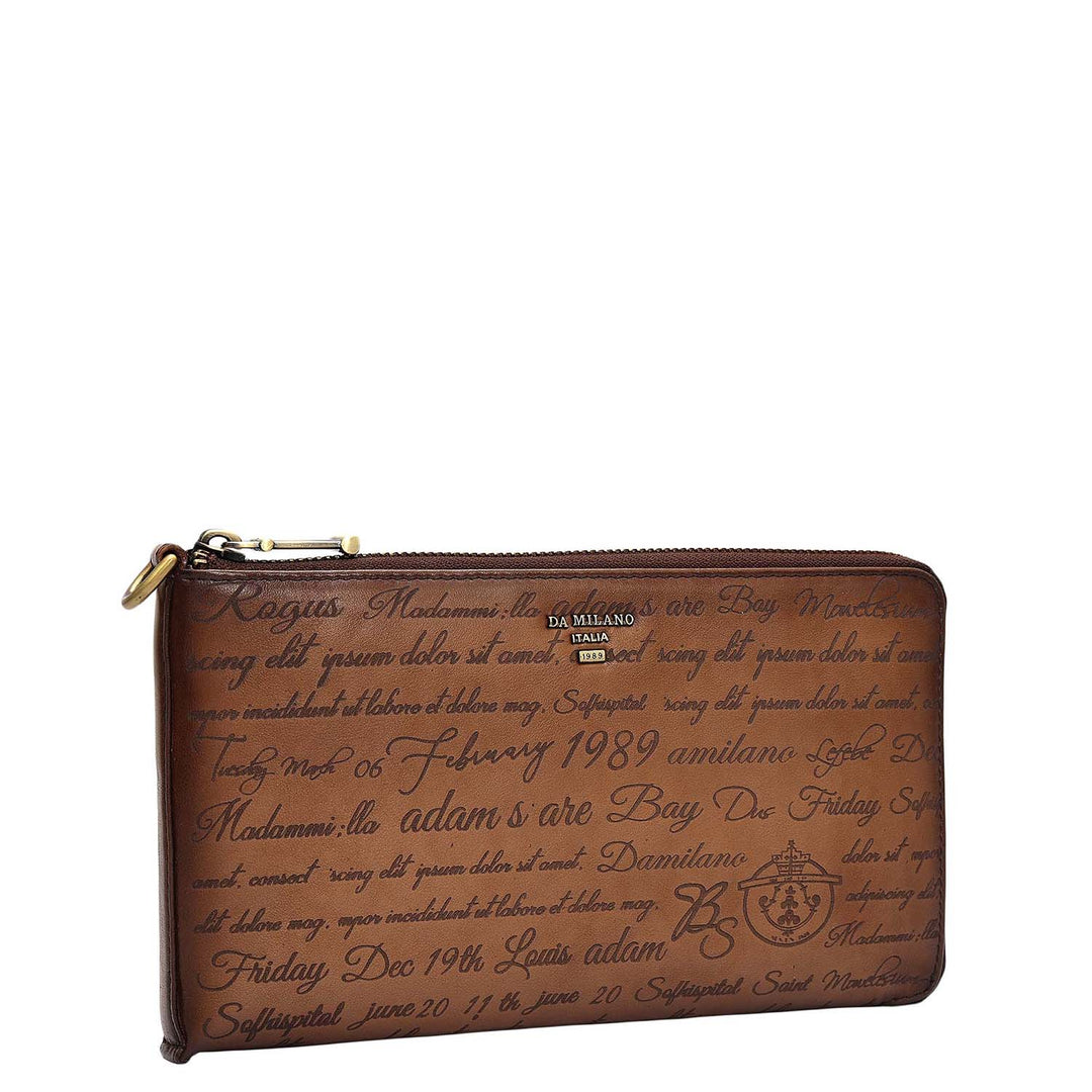 Signato Leather Multi Pouch - Cognac