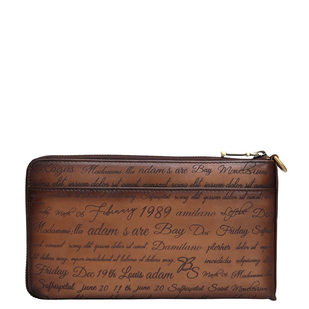 Signato Leather Multi Pouch - Cognac