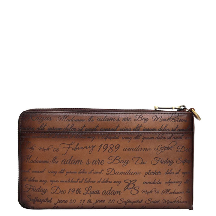 Signato Leather Multi Pouch - Cognac