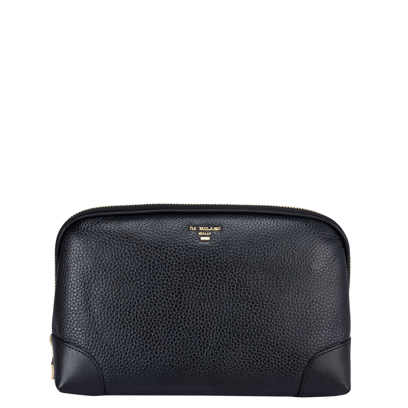 Wax Leather Multi Pouch - Black