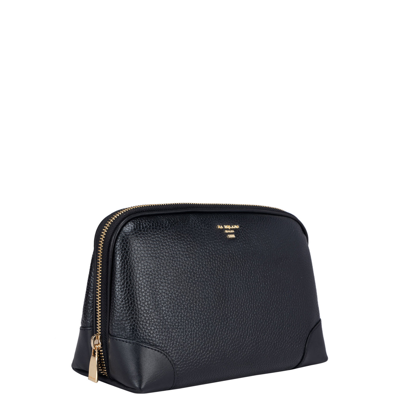 Wax Leather Multi Pouch - Black